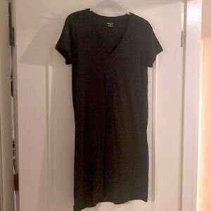Madewell Black T-shirt Dress